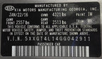 Driver Left Fender Without Charging Port Fits 16-20 OPTIMA 605438