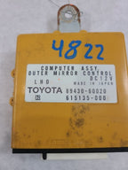 Chassis ECM Memory Outer Mirror Fits 98-02 LEXUS LX470 605296
