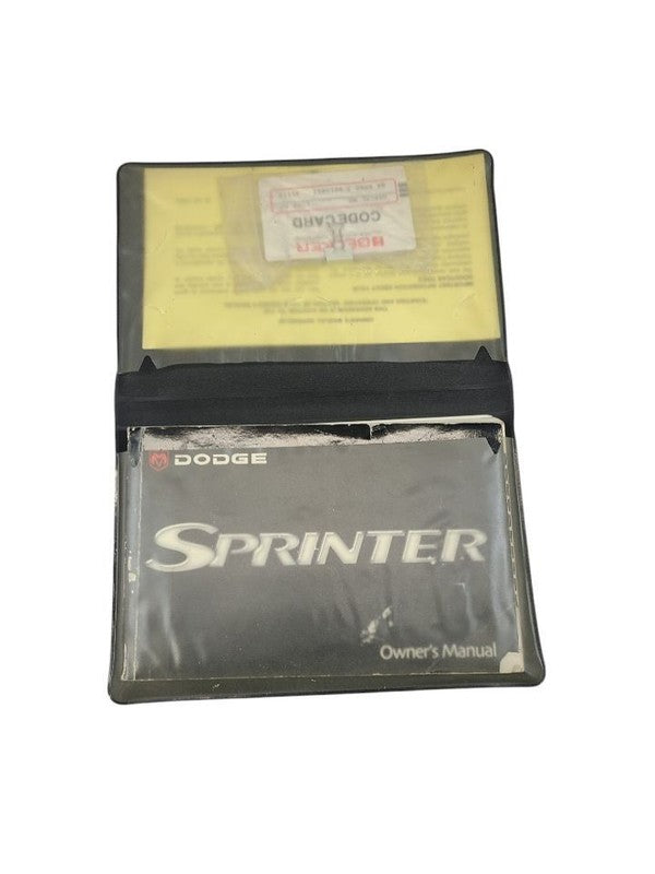 SPRINTV25 2004 Owners Manual 608707
