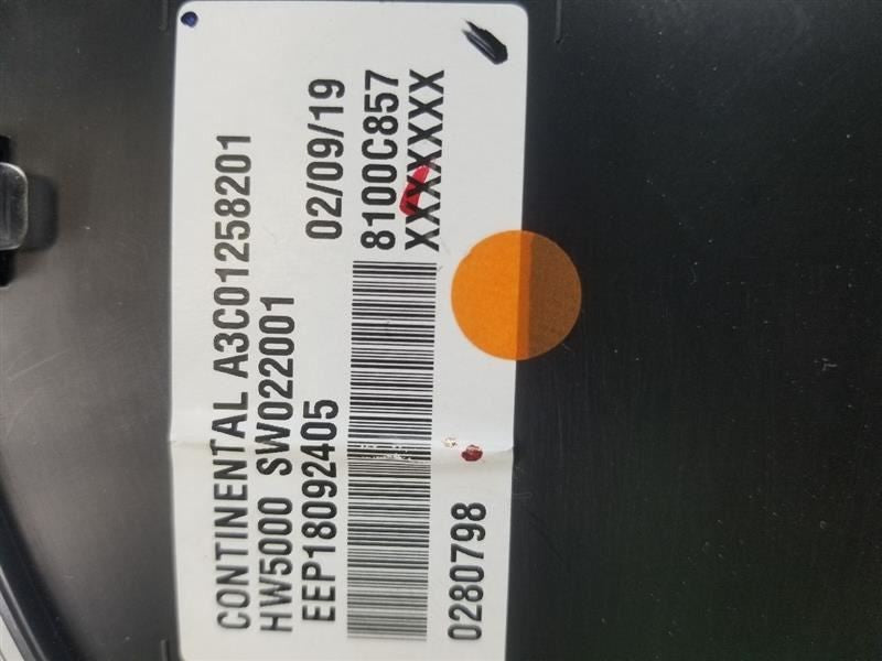 ECLIPSCRS 2020 Speedometer 436551 8100C857