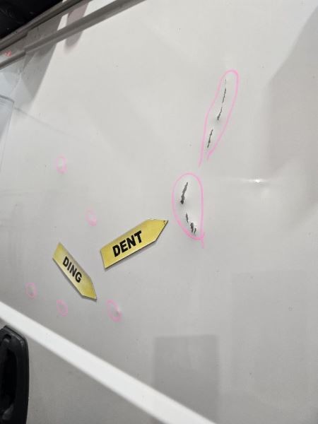 Passenger Rear Back Door Hinged Low Roof Fits 14-19 PROMASTER 1500 VAN