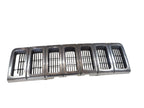 Grille Vertical Bars Grille Chrome Fits 96-98 GRAND CHEROKEE 672497