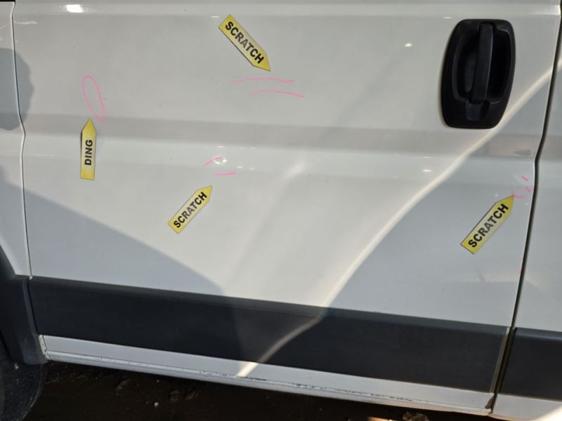 Passenger Rear Side Door Sliding Low Roof Fits 14-19 PROMASTER 1500 VA