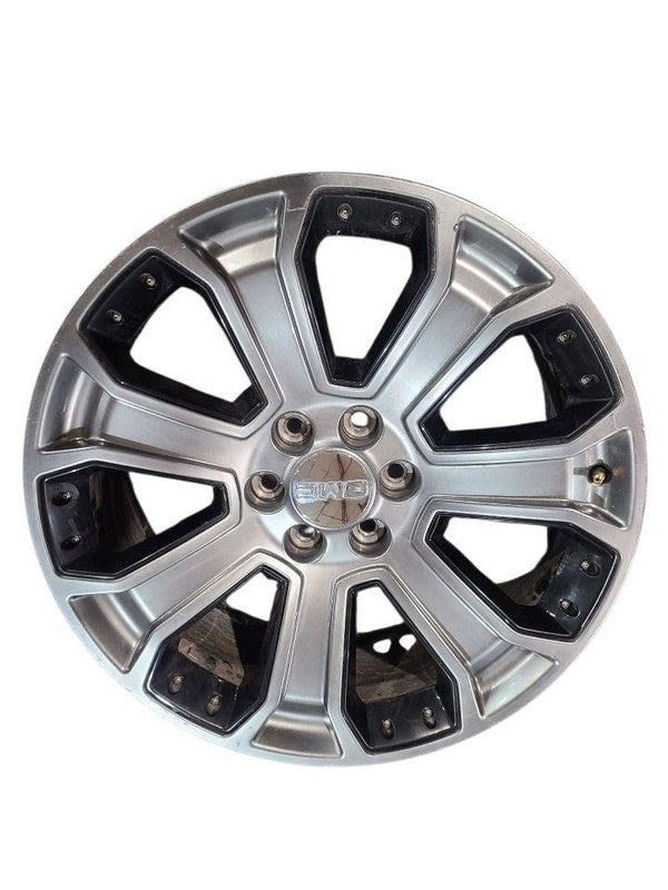 Wheel 22x9 7 Spoke Single Silver Opt SF1 Fits 15-20 ESCALADE 660966
