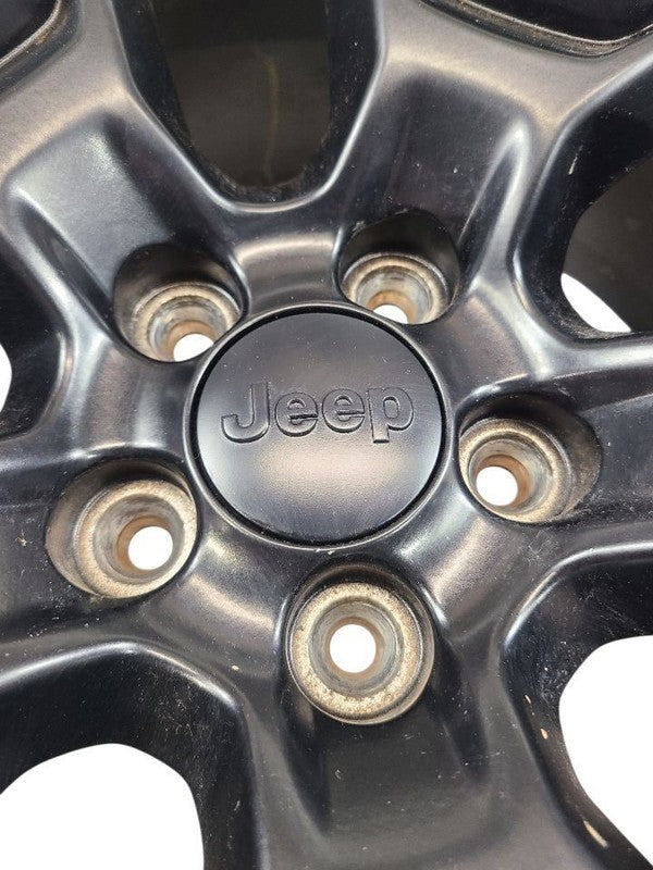 Wheel 17x7-1/2 Road Wheel 5 Spoke Painted Black Fits 19-23 CHEROKEE 66