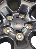 Wheel 17x7-1/2 Road Wheel 5 Spoke Painted Black Fits 19-23 CHEROKEE 66