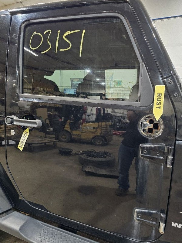 Passenger Front Door VIN W 6th Digit Jk Body Fits 11-18 WRANGLER 62102