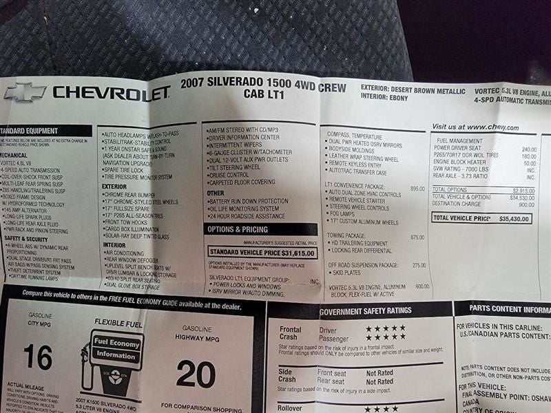SILV15NEW 2007 Owners Manual 445929