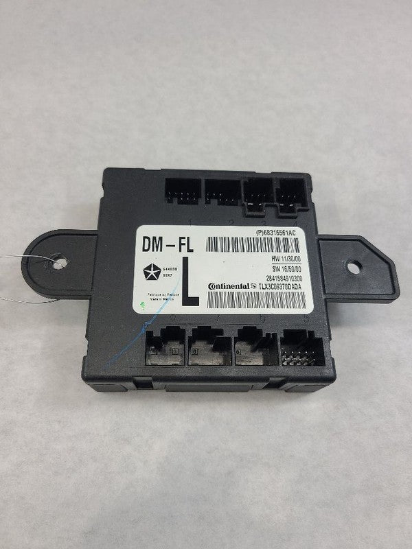 Chassis ECM Driver Door Module Fits 2017 GRAND CHEROKEE 613837 6831656