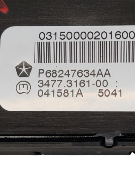 RAM1500   2015 Dash/Interior/Seat Switch 602272