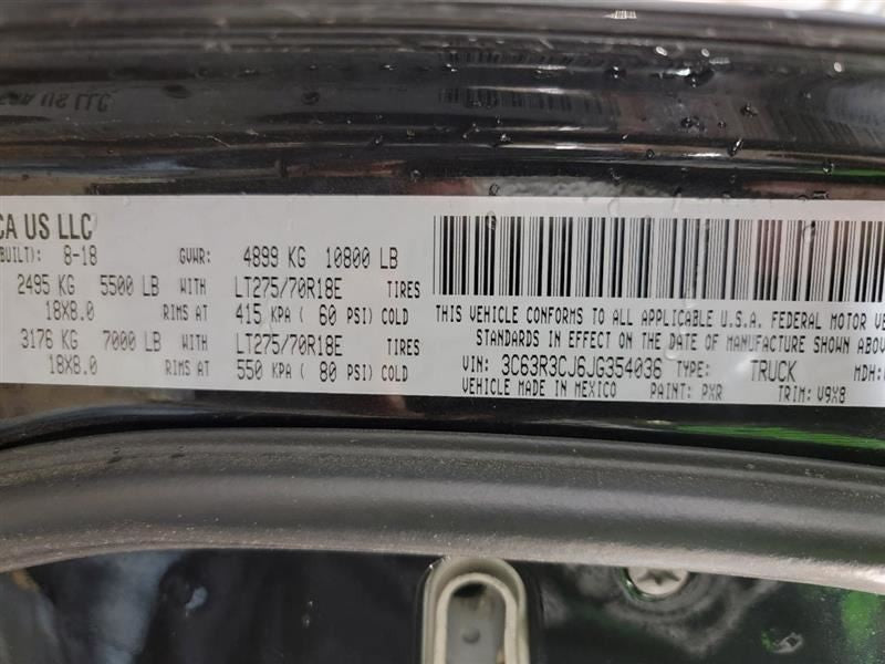 Speedometer Cluster MPH 120 Fits 18 DODGE 2500 PICKUP 551108 68340660A