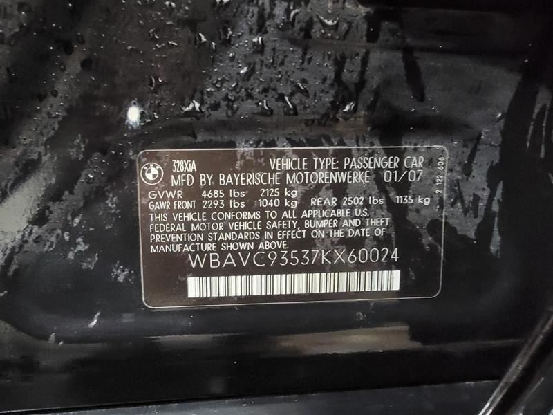 Carrier Coupe Rear AWD Automatic Transmission Fits 07-13 BMW 328i 3436