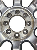 Wheel 20x8 Aluminum 8 Spoke Polished Fits 11-16 FORD F250SD PICKUP 675