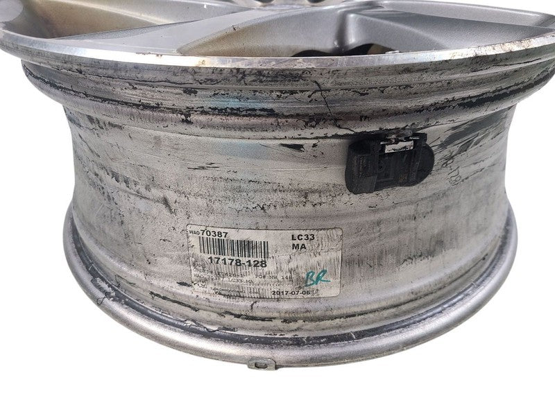 Wheel 17x7 Alloy 10 5 Twisted Split Spoke Fits 13 VOLVO 30 SERIES 6451