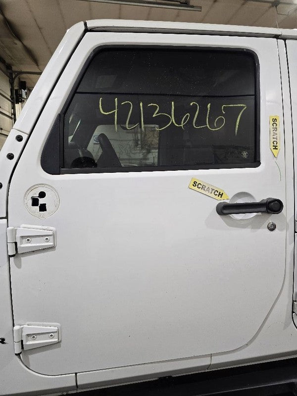 Driver Front Door VIN W 6th Digit Jk Body Full Door Fits 11-18 WRANGLE