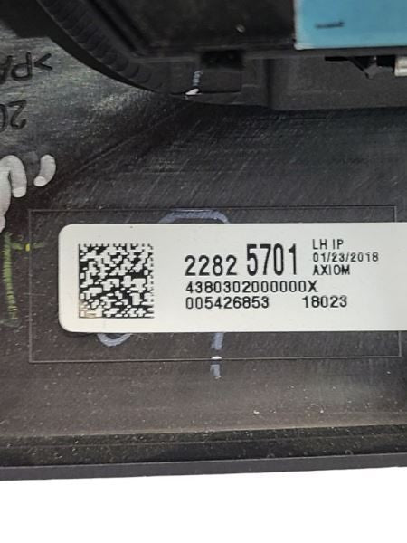 SIERRA150 2018 Dash/Interior/Seat Switch 602980