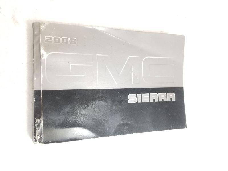 SIERRA150 2003 Owners Manual 384318