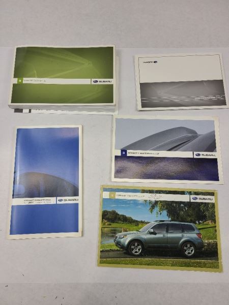 FORESTER  2009 Owners Manual 556825