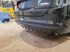 Rear Bumper With Park Assist 1 Exhaust Cutout Fits 13-18 FUSION 671947