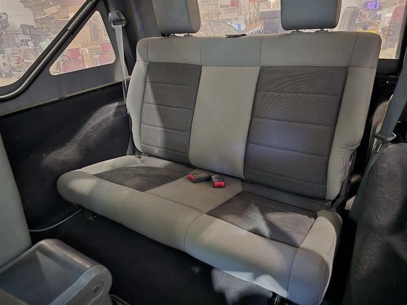 REAR WRANGLER  2009 Passenger Side Retractor Seat Belt Rear 581850