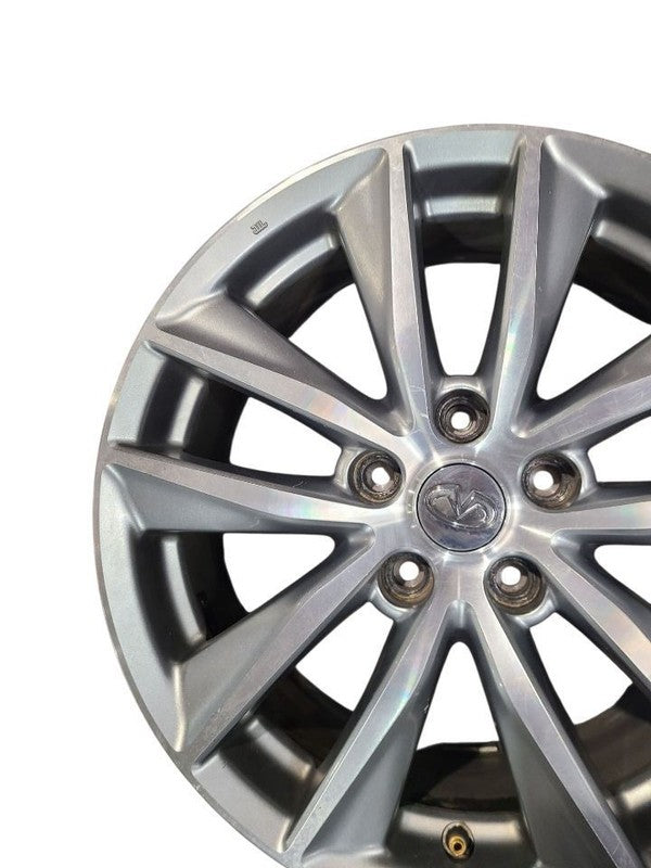 Wheel 17x7-1/2 Alloy 5 V Spoke Machined Fits 16-21 INFINITI Q50 632965