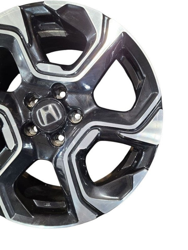 Wheel 18x7-1/2 Alloy Machined Face Black Touring Fits 17-19 CR-V 65022