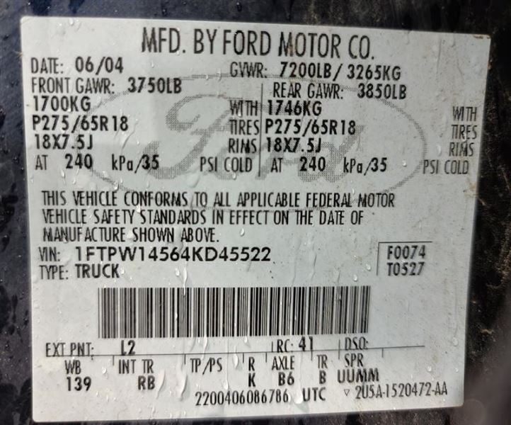 F150NEW   2004 Owners Manual 479841