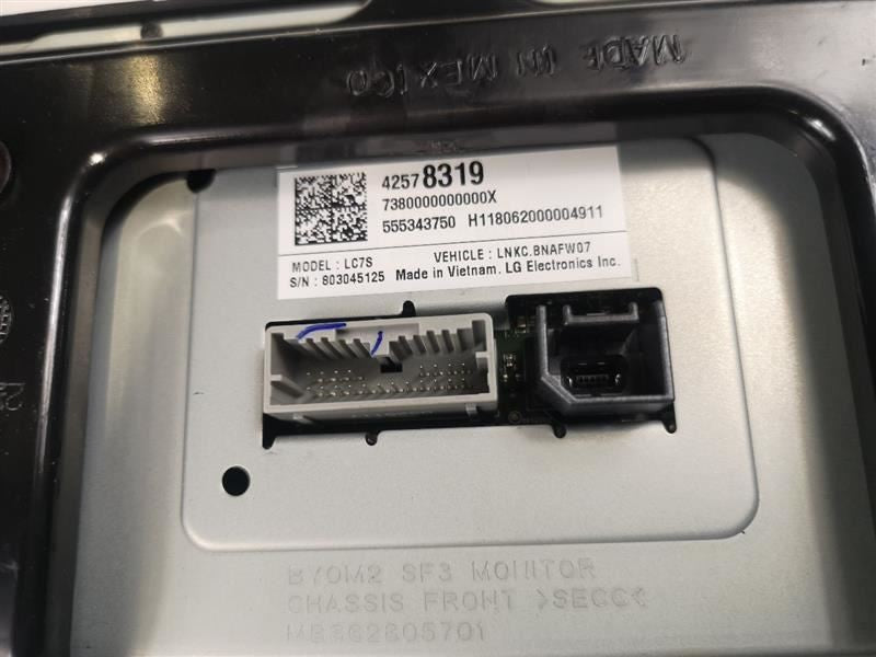 Info-GPS-TV Screen 7.0" Screen Opt Iob Fits 18 CAMARO 253124 42578319