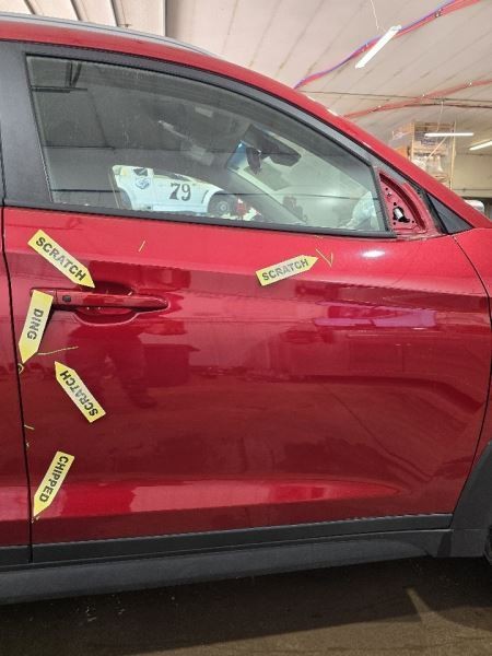 Passenger Front Door Electric Without Solar Glass Fits 16-20 TUCSON 58