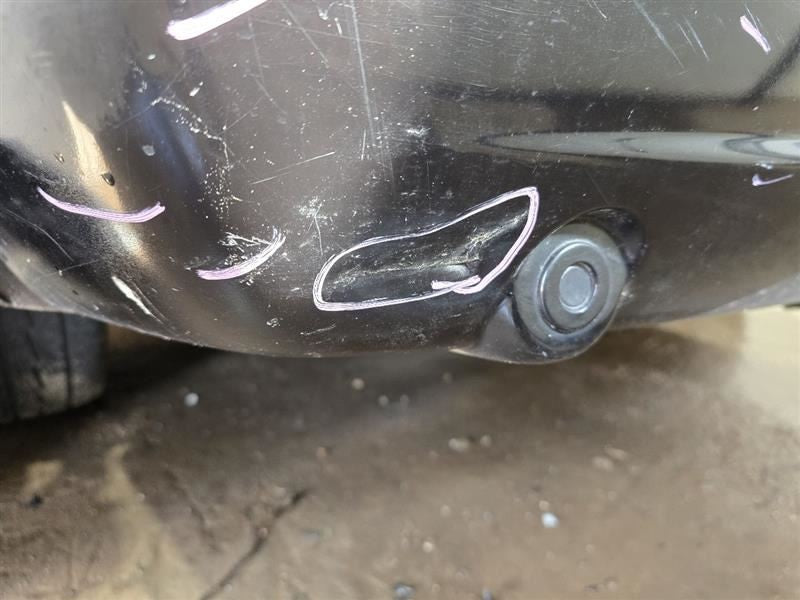 Rear Bumper Body Colored Rear Fascia Opt Vge Fits 07-13 AVALANCHE 1500