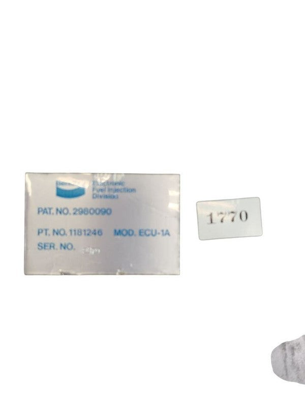 VEGA      1975 Engine ECM 617198