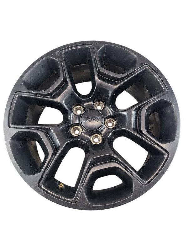 Wheel 17x7-1/2 Road Wheel 5 Spoke Painted Black Fits 19-23 CHEROKEE 66