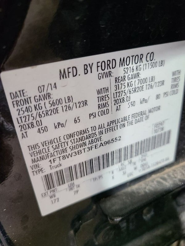 Driver Fender Front Fits 11-16 FORD F250SD PICKUP 675118