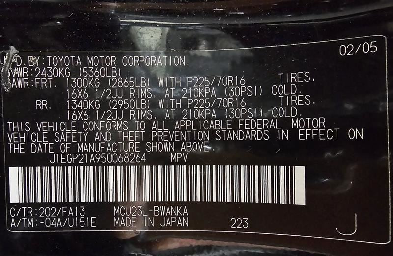 Audio Equipment Radio Receiver 6 Speaker Fits 04-07 HIGHLANDER 586503 