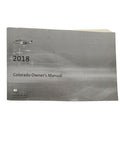 COLORADO  2018 Owners Manual 598292
