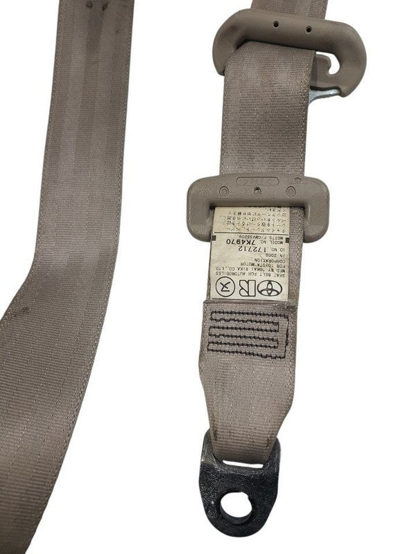 4 RUNNER  2008 Seat Belt Rear 661010