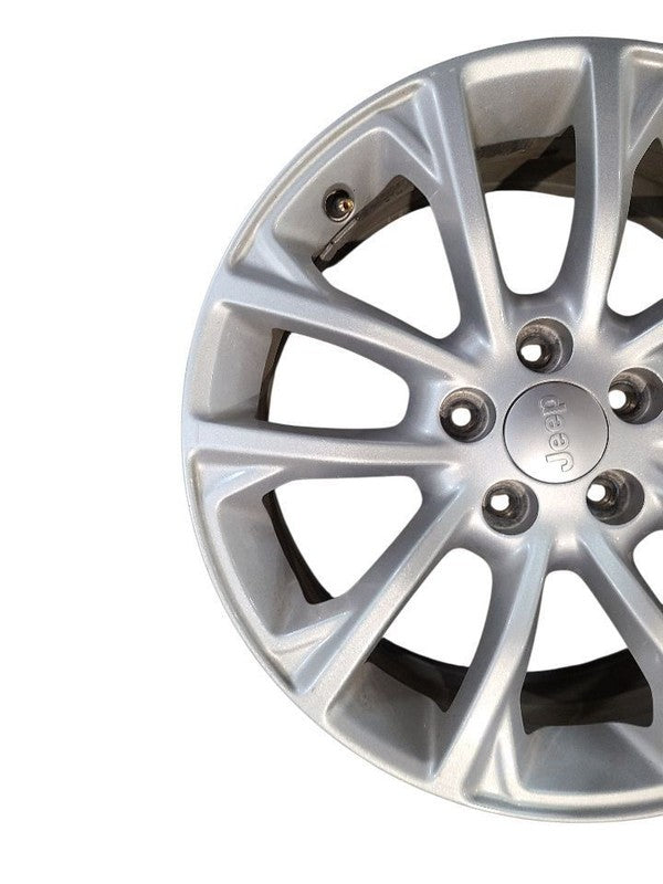 Wheel 17x7 Aluminum Painted 10 Spoke Opt Wfm Silver Fits 20-22 CHEROKE