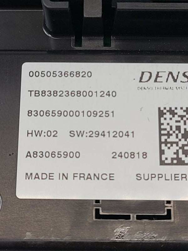 Chassis ECM A/C Temp Module Fits 2019 GIULIA 612987 00505366820