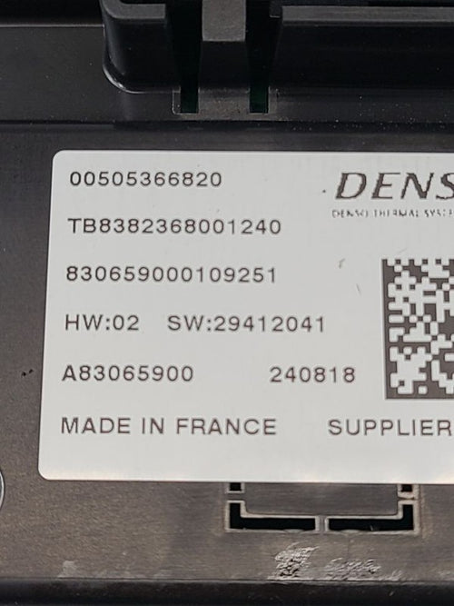 Chassis ECM A/C Temp Module Fits 2019 GIULIA 612987 00505366820