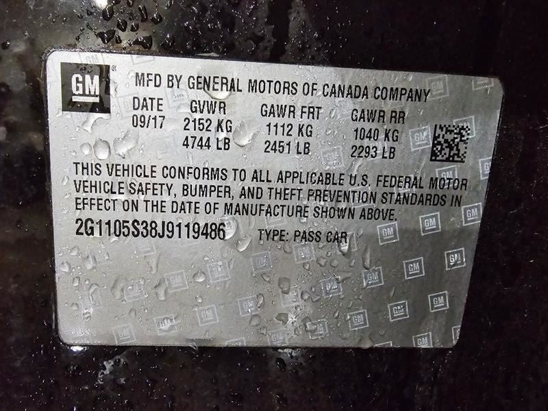 Passenger Right Air Bag Front Passenger Knee Fits 17-20 IMPALA 576130