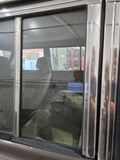 Driver Left Rear Door Vent Glass With Frame Fits 87-91 GRAND WAGONEER 