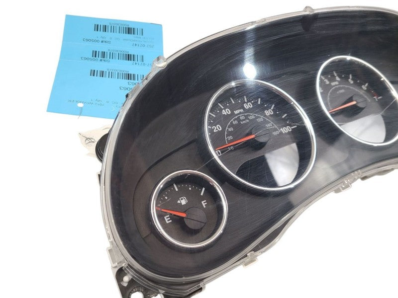 Speedometer Cluster 100 MPH Fits 12 WRANGLER 630378