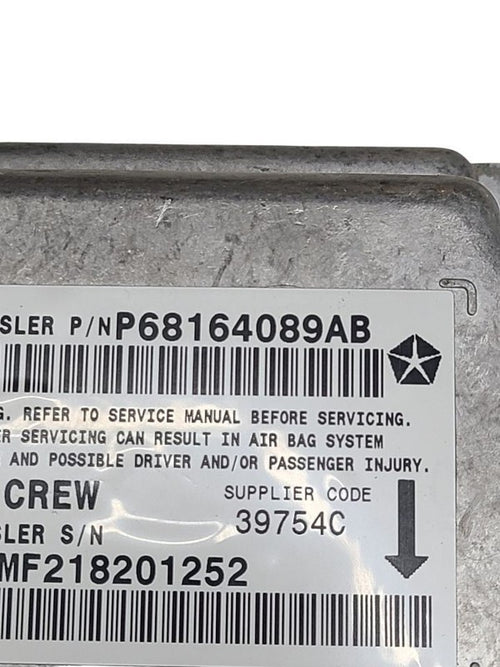 Chassis ECM  Crew Cab From 1/16/2012 Fits 12 DODGE 2500 PICKUP 673543