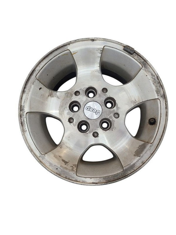 Wheel 15x8 Aluminum Machined Finish Fits 00-03 WRANGLER 680092