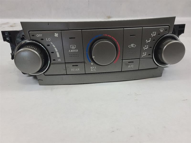 Temperature Control Front VIN K 5th Digit Fits 08-10 HIGHLANDER 551752