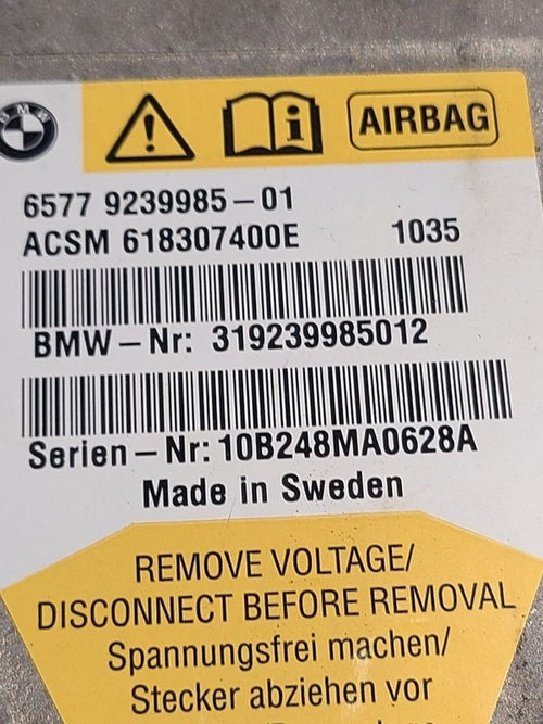 Chassis ECM  Center Console Main Control Fits 11 BMW 528i 635722