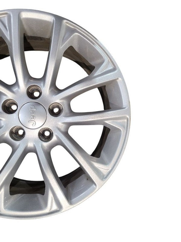 Wheel 17x7 Aluminum Painted 10 Spoke Opt Wfm Silver Fits 20-22 CHEROKE