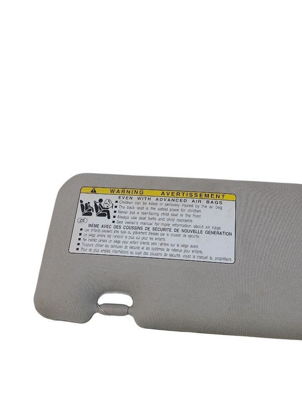 Passenger Sun Visor Prius VIN Du 7th And 8th Digit Fits 10-15 PRIUS 65