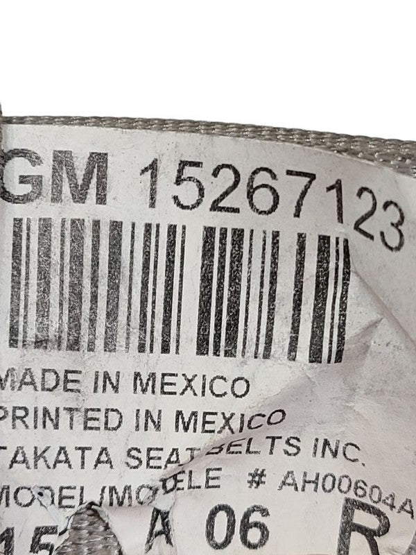 DTS       2006 Seat Belt Rear 603427