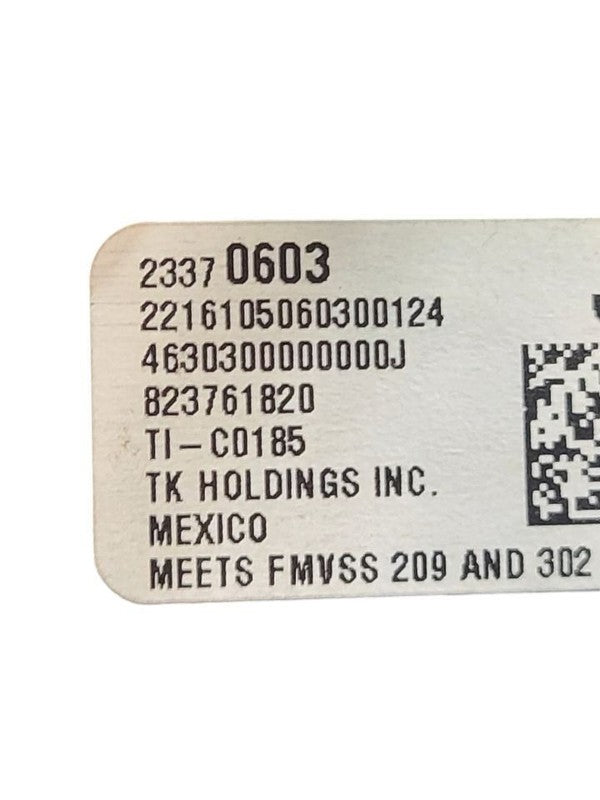MALIBUNEW 2016 Seat Belt Rear 602089